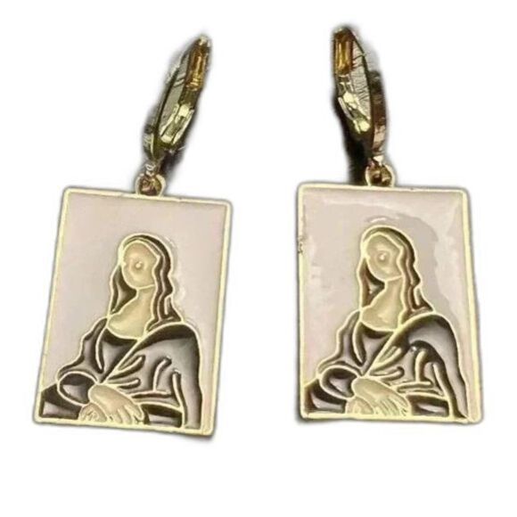 Art Earrings (x2) - Picture 1 of 3